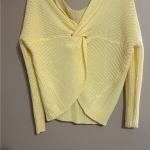 Yellow Knit Sweater